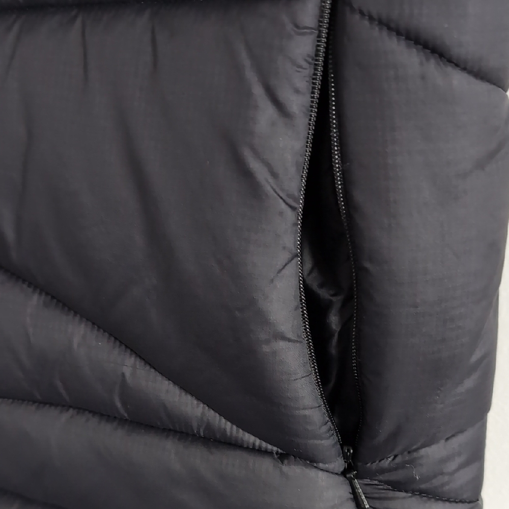 Women's Quilted Black Vest - Picture 3 of 5
